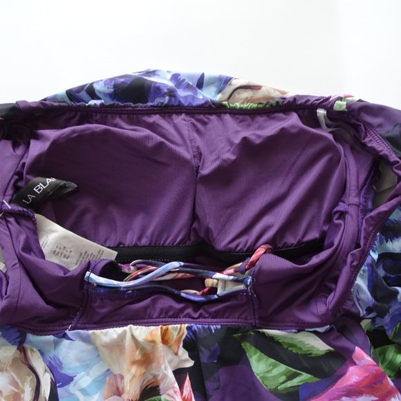 La Blanca Boom Off Shoulder One Piece Swimsuit NWT - Picture 4 of 4